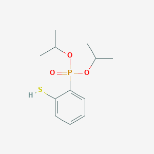 molecular formula C12H19O3PS B14260988 2-di(propan-2-yloxy)phosphorylbenzenethiol CAS No. 149794-59-2