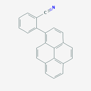 Benzonitrile, 2-(1-pyrenyl)-