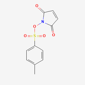 1-[(4-Methylbenzene-1-sulfonyl)oxy]-1H-pyrrole-2,5-dione