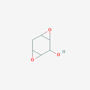 molecular formula C6H8O3 B14261093 4,8-Dioxatricyclo[5.1.0.0~3,5~]octan-2-ol CAS No. 261919-41-9