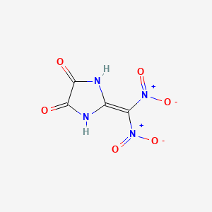 4,5-Imidazolidinedione, 2-(dinitromethylene)-