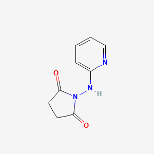 molecular formula C9H9N3O2 B1426115 1-(吡啶-2-基氨基)吡咯烷-2,5-二酮 CAS No. 1269531-44-3
