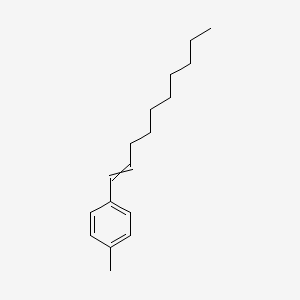 1-(Dec-1-EN-1-YL)-4-methylbenzene