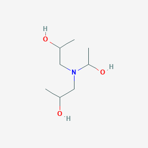 molecular formula C8H19NO3 B14261214 1,1'-[(1-Hydroxyethyl)azanediyl]di(propan-2-ol) CAS No. 400038-82-6