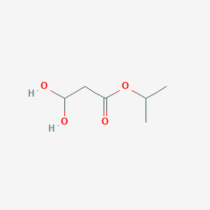 Propan-2-yl 3,3-dihydroxypropanoate