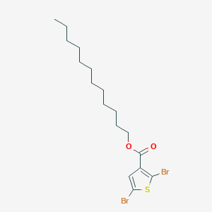 Dodecyl 2,5-dibromothiophene-3-carboxylate