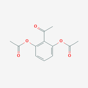 molecular formula C12H12O5 B14261241 2',6'-Dihydroxyacetophenone, diacetate CAS No. 144152-28-3