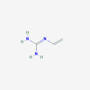 molecular formula C3H7N3 B14261245 N''-Ethenylguanidine CAS No. 155270-59-0