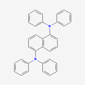 molecular formula C34H26N2 B14261314 N~1~,N~1~,N~5~,N~5~-Tetraphenylnaphthalene-1,5-diamine CAS No. 244281-00-3