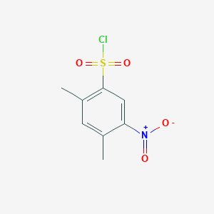 B1426132 2,4-Dimethyl-5-nitro-benzenesulfonyl chloride CAS No. 71474-35-6