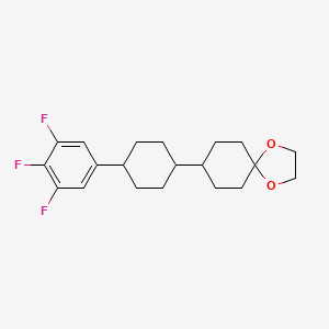 8-[4-(3,4,5-Trifluorophenyl)cyclohexyl]-1,4-dioxaspiro[4.5]decane