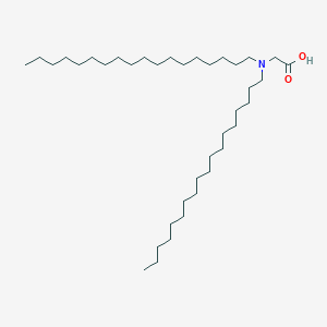 molecular formula C38H77NO2 B14261434 N,N-Dioctadecylglycine CAS No. 139504-39-5