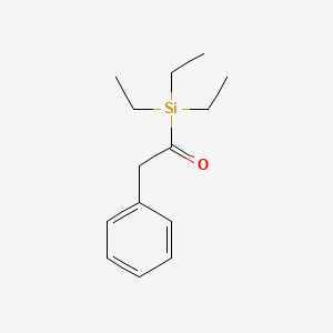 2-Phenyl-1-(triethylsilyl)ethan-1-one