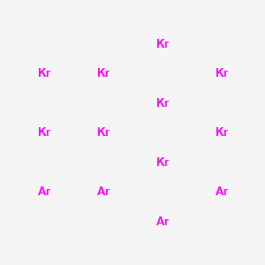 molecular formula Ar4Kr9 B14261476 Argon;krypton CAS No. 184914-36-1