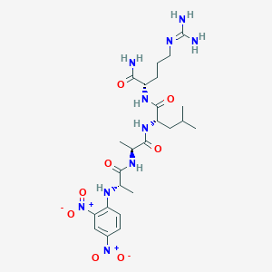 N-(2,4-Dinitrophenyl)-L-alanyl-L-alanyl-L-leucyl-N~5~-(diaminomethylidene)-L-ornithinamide