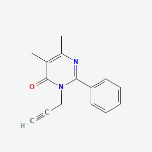 5,6-Dimethyl-2-phenyl-3-(prop-2-yn-1-yl)pyrimidin-4(3H)-one