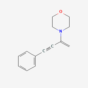 Morpholine, 4-(1-methylene-3-phenyl-2-propynyl)-