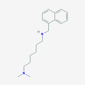 N~1~,N~1~-Dimethyl-N~6~-[(naphthalen-1-yl)methyl]hexane-1,6-diamine