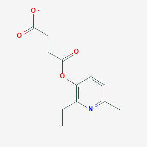 4-(2-Ethyl-6-methylpyridin-3-yl)oxy-4-oxobutanoate