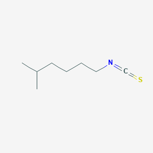 molecular formula C8H15NS B14261588 1-Isothiocyanato-5-methylhexane CAS No. 138584-06-2