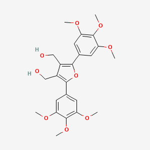 3,4-Furandimethanol, 2,5-bis(3,4,5-trimethoxyphenyl)-