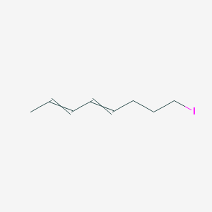 molecular formula C8H13I B14261636 8-Iodoocta-2,4-diene CAS No. 143903-04-2