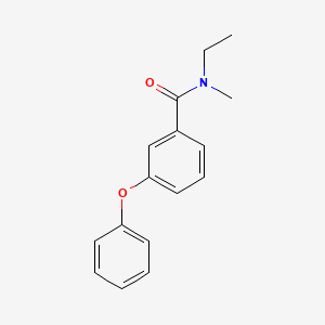 molecular formula C16H17NO2 B14261641 N-ethyl-N-methyl-3-phenoxybenzamide CAS No. 149589-39-9