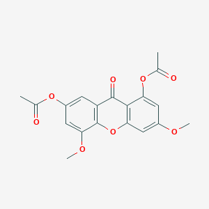 3,5-Dimethoxy-9-oxo-9H-xanthene-1,7-diyl diacetate