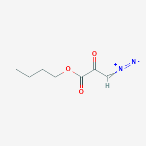 molecular formula C7H10N2O3 B14261688 3-Butoxy-1-diazonio-3-oxoprop-1-en-2-olate CAS No. 157922-30-0