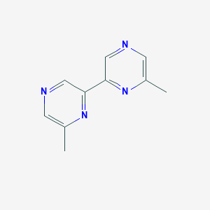 molecular formula C10H10N4 B14261712 6,6'-Dimethyl-2,2'-bipyrazine CAS No. 157465-82-2