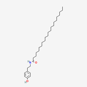 N-[2-(4-Hydroxyphenyl)ethyl]docosanamide