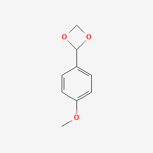 2-(4-Methoxyphenyl)-1,3-dioxetane