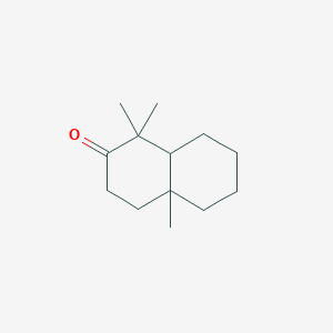 2(1H)-Naphthalenone, octahydro-1,1,4a-trimethyl-