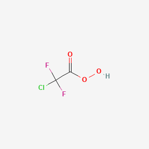 Ethaneperoxoic acid, chlorodifluoro-