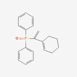 [1-(Cyclohex-1-en-1-yl)ethenyl](oxo)diphenyl-lambda~5~-phosphane