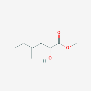 5-Hexenoic acid, 2-hydroxy-5-methyl-4-methylene-, methyl ester