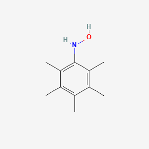 molecular formula C11H17NO B14261956 N-Hydroxy-2,3,4,5,6-pentamethylaniline CAS No. 184956-90-9