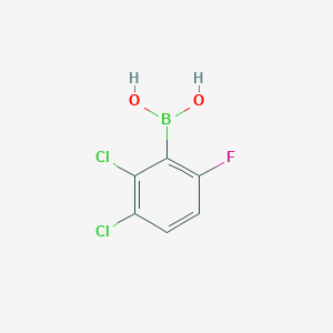 molecular formula C6H4BCl2FO2 B1426202 2,3-Dichloro-6-fluorophenylboronic acid CAS No. 1451393-17-1