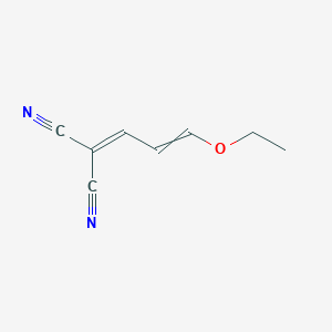 (3-Ethoxyprop-2-en-1-ylidene)propanedinitrile