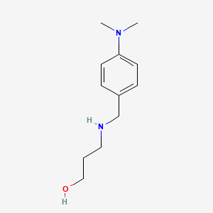 1-Propanol, 3-[[[4-(dimethylamino)phenyl]methyl]amino]-