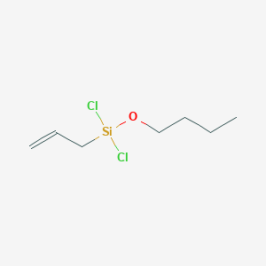 molecular formula C7H14Cl2OSi B14262099 Butoxy(dichloro)(prop-2-en-1-yl)silane CAS No. 141031-37-0