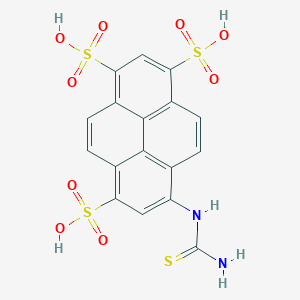 8-(Carbamothioylamino)pyrene-1,3,6-trisulfonic acid