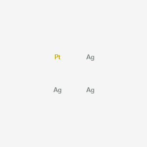 molecular formula Ag3Pt B14262163 Platinum;silver CAS No. 137456-60-1