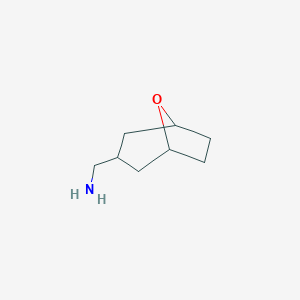 molecular formula C8H15NO B1426224 8-Oxabicyclo[3.2.1]octane-3-methanamine CAS No. 99799-76-5