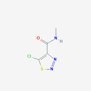 1,2,3-Thiadiazole-4-carboxamide, 5-chloro-N-methyl-