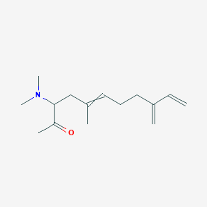 3-(Dimethylamino)-5-methyl-9-methylideneundeca-5,10-dien-2-one