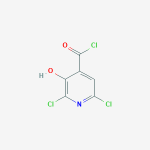 2,6-Dichloro-3-hydroxypyridine-4-carbonyl chloride