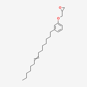 2-{[3-(Pentadec-8-en-1-yl)phenoxy]methyl}oxirane