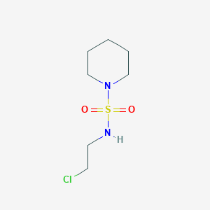 molecular formula C7H15ClN2O2S B14262396 N-(2-Chloroethyl)piperidine-1-sulfonamide CAS No. 181762-06-1