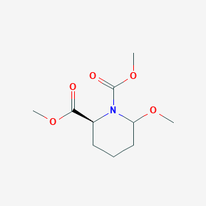 Dimethyl (2S)-6-methoxypiperidine-1,2-dicarboxylate